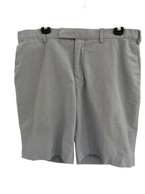 Polo by Ralph Lauren Light Gray Flat-Front Men's Shorts Size 35